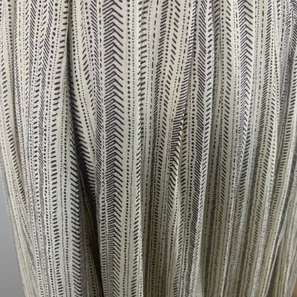 Promes Beige and Brown Strapless with Halter Back Maxi Dress Size Medium - Picture 7 of 11